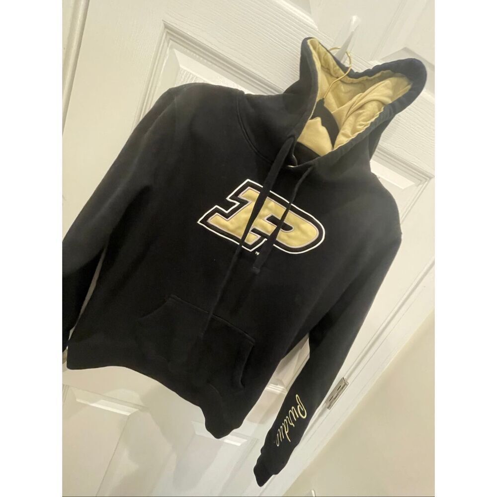 Purdue black medium hoodie boilermakers